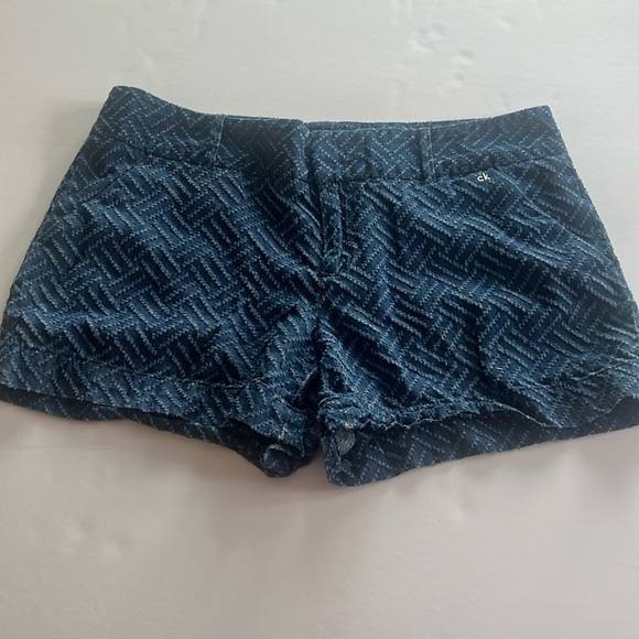 Calvin Klein blue Shorts size 8 - Picture 1 of 6